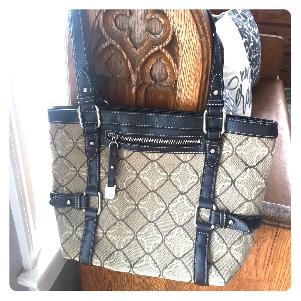 Nine West Brown & Tan Purse